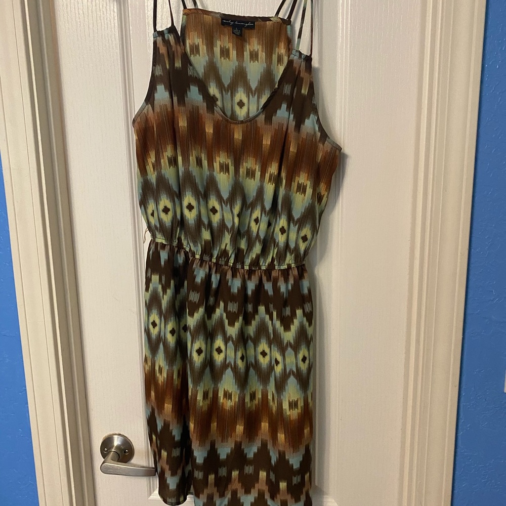 Strappy tribal dress